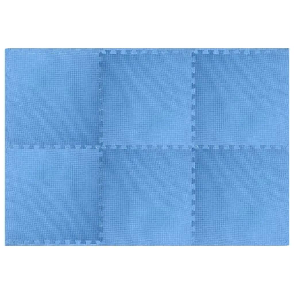 Vloermatten 6 st 2,16 ㎡ EVA-schuim blauw (2)