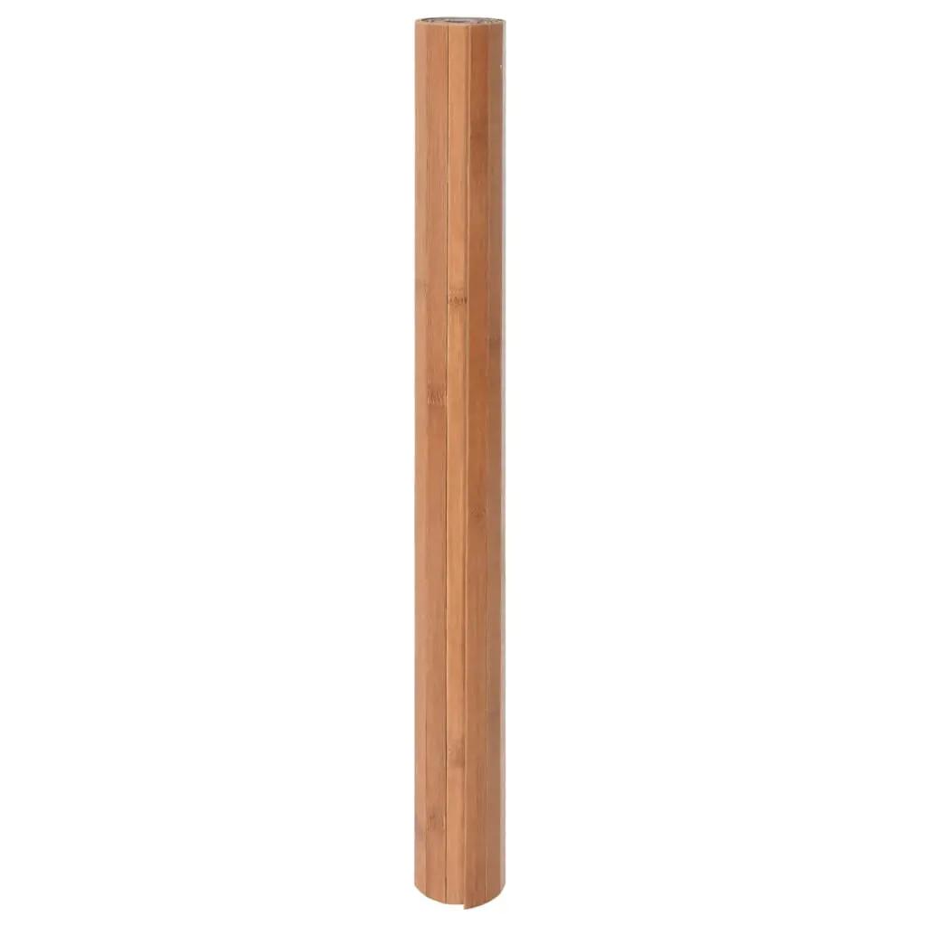 Vloerkleed rechthoekig 100x300 cm bamboe naturel (3)
