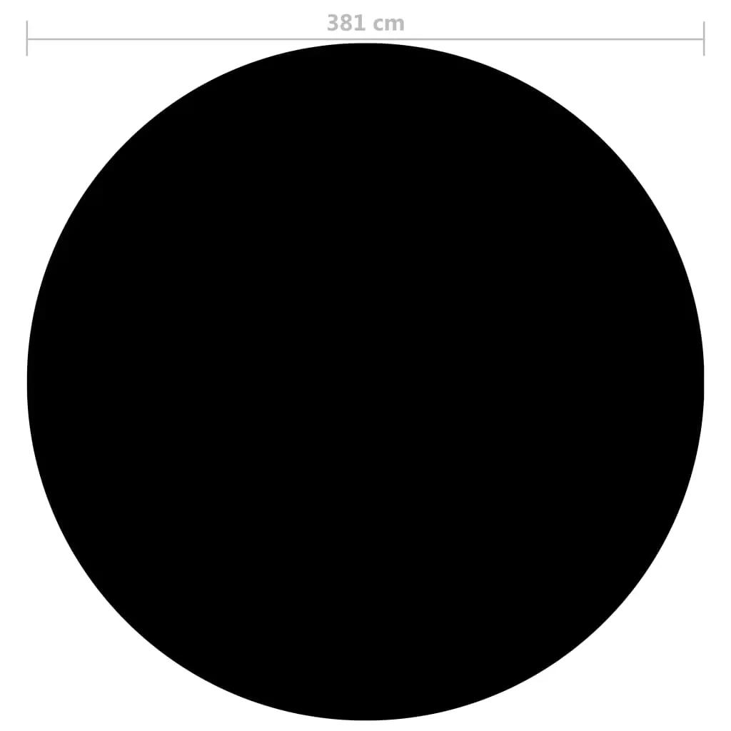 Zwembadhoes 381 cm PE zwart (3)