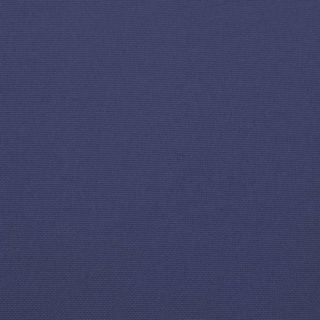 Palletkussen 60x61,5x10 cm stof marineblauw (9)