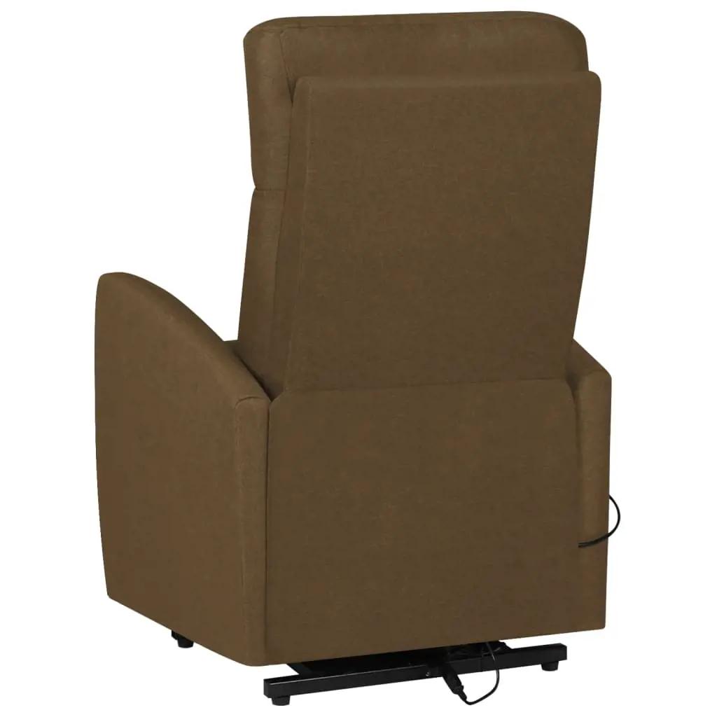 Sta-op-stoel stof bruin (7)