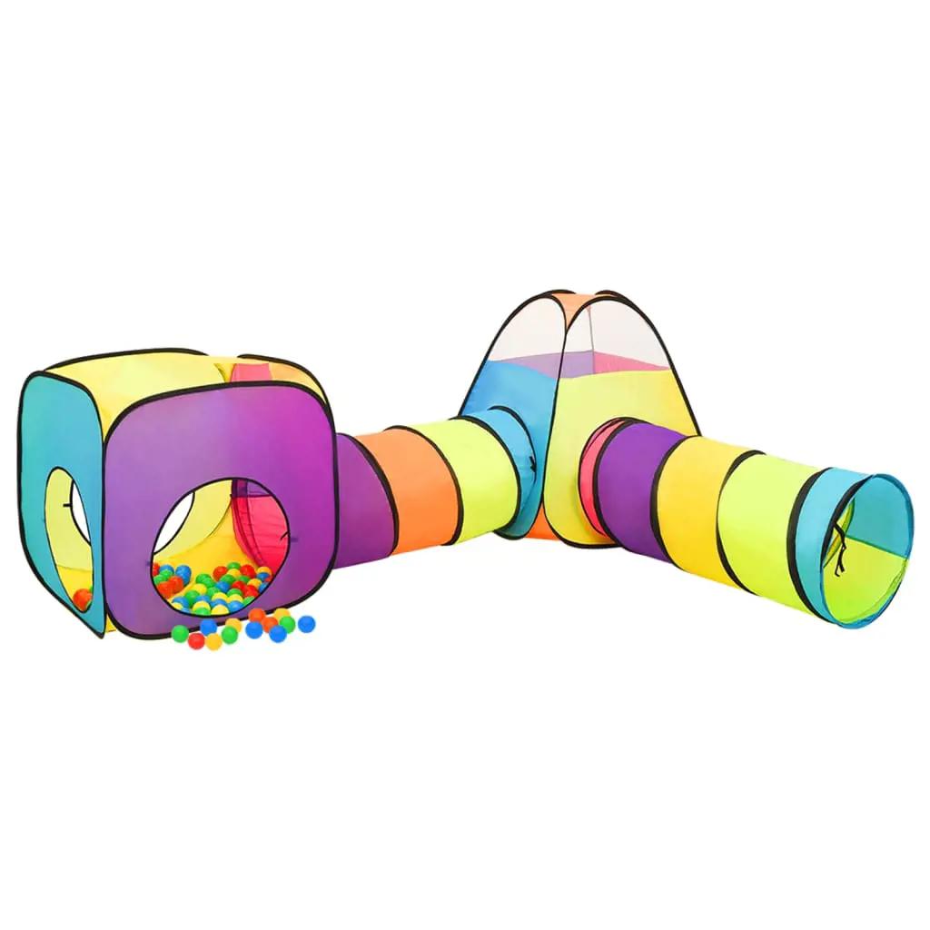 Kinderspeeltent met 250 ballen 190x264x90 cm meerkleurig (2)