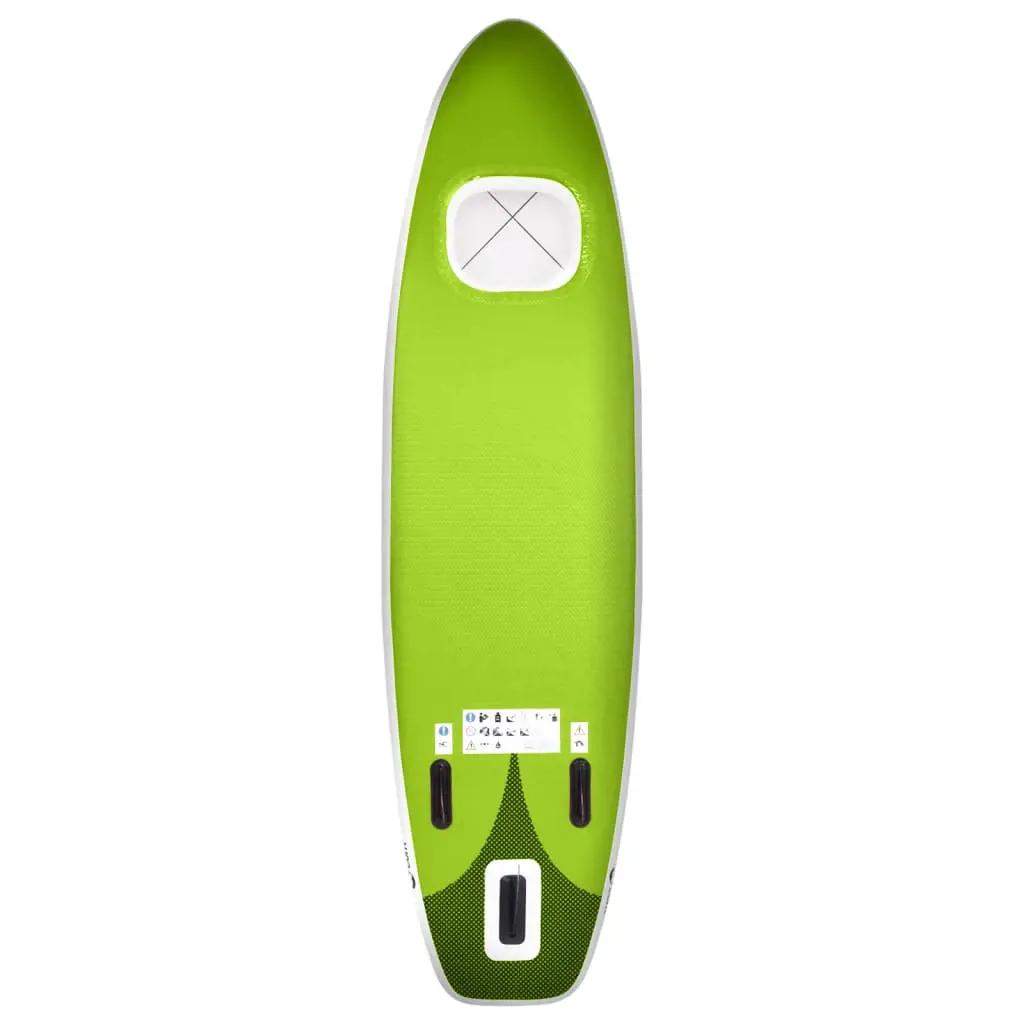Stand Up Paddleboardset opblaasbaar 360x81x10 cm groen (4)