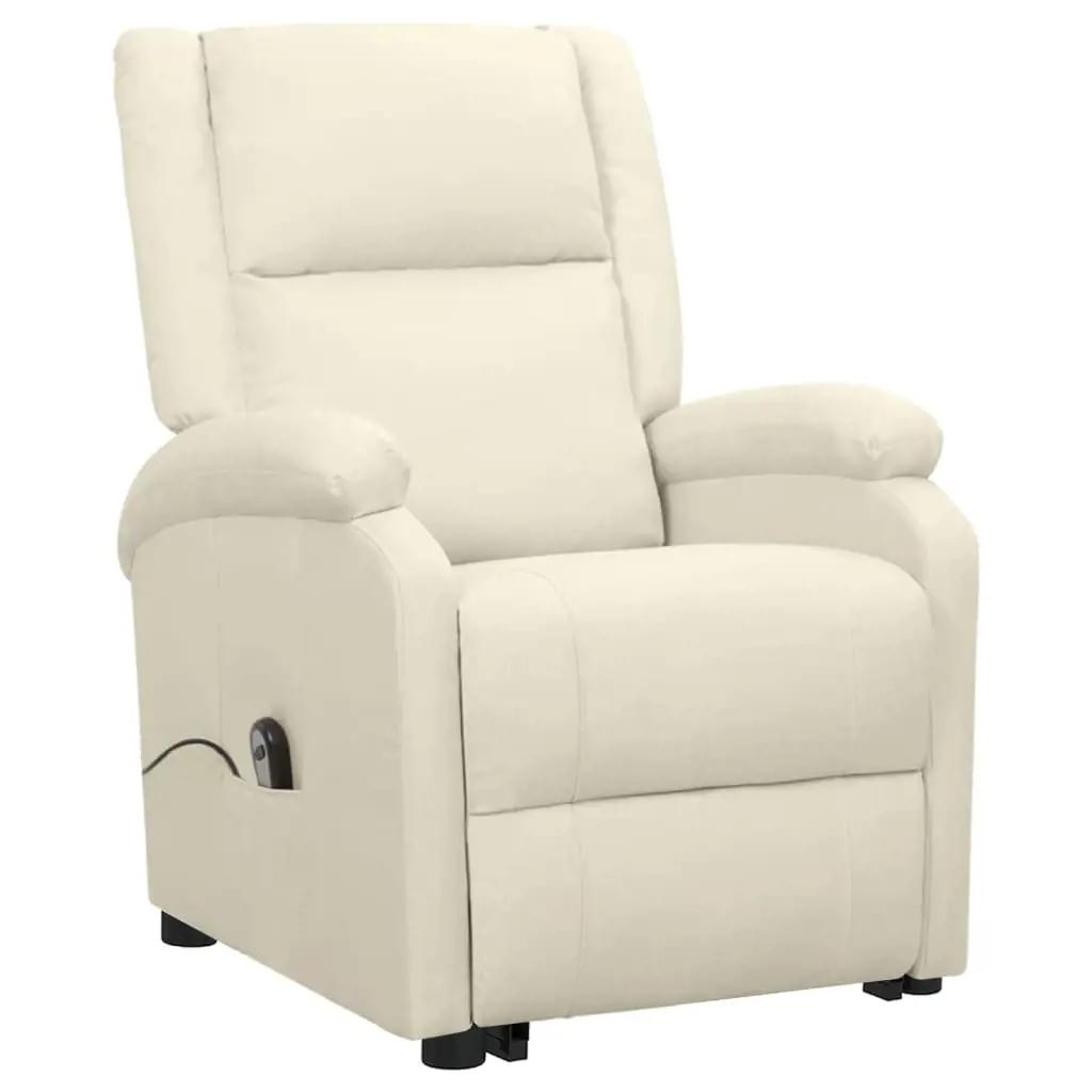 Sta-op-stoel stof crèmekleurig (2)