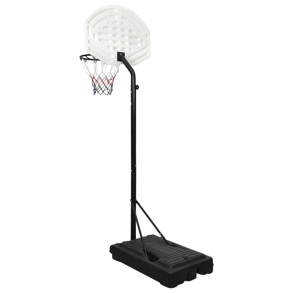 Basketbalstandaard 237-307 cm polyetheen wit (4)