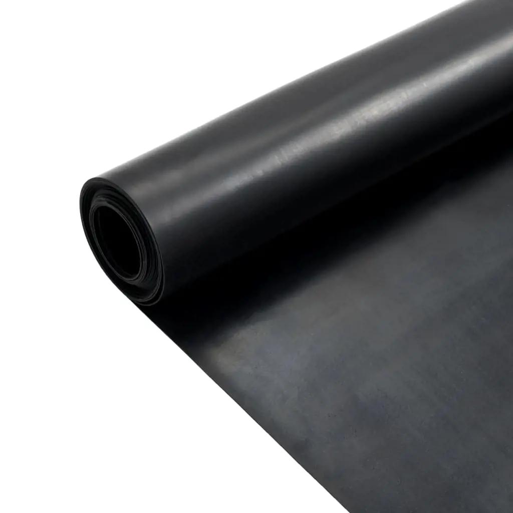 Vloermat anti-slip 1 mm glad 1,2x2 m rubber (2)