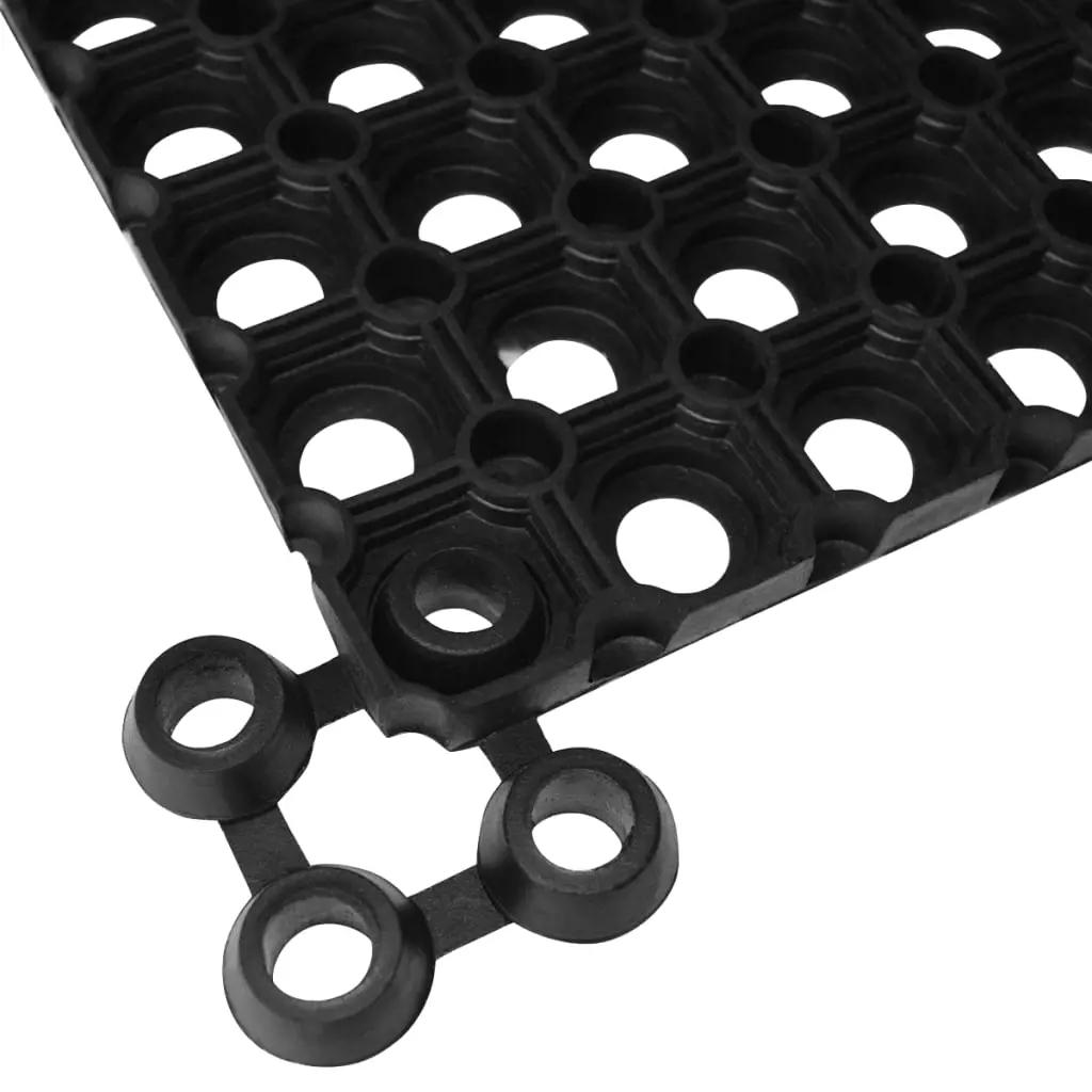 Matverbinders 10 st rubber zwart (2)