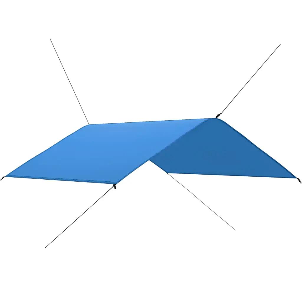 Afdekzeil 4x4 m blauw (2)