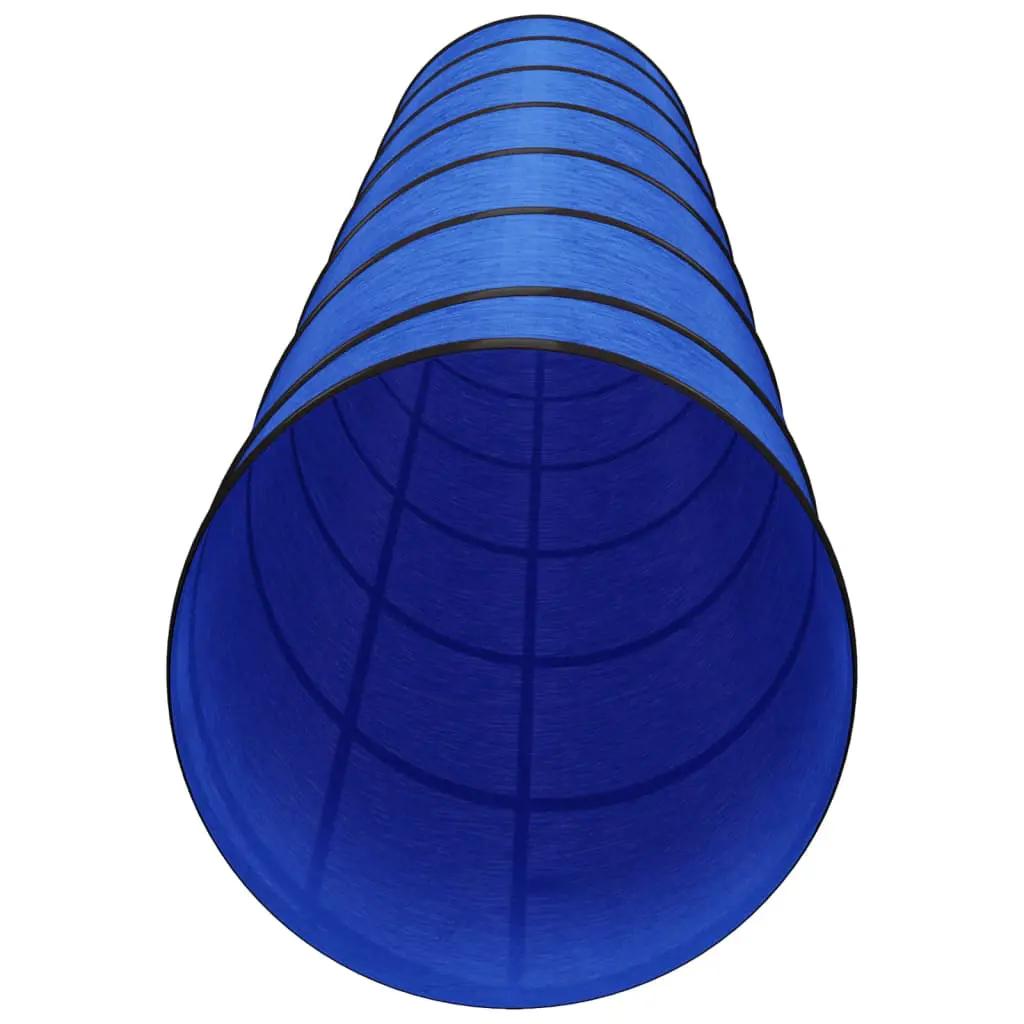 Hondentunnel Ø 50x300 cm polyester blauw (4)