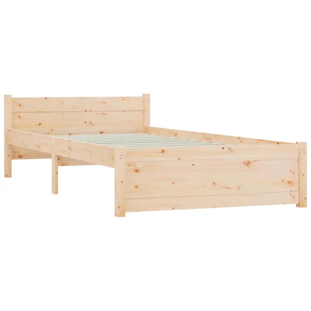 Bedframe massief hout 75x190 cm 2FT6 Small Single (4)