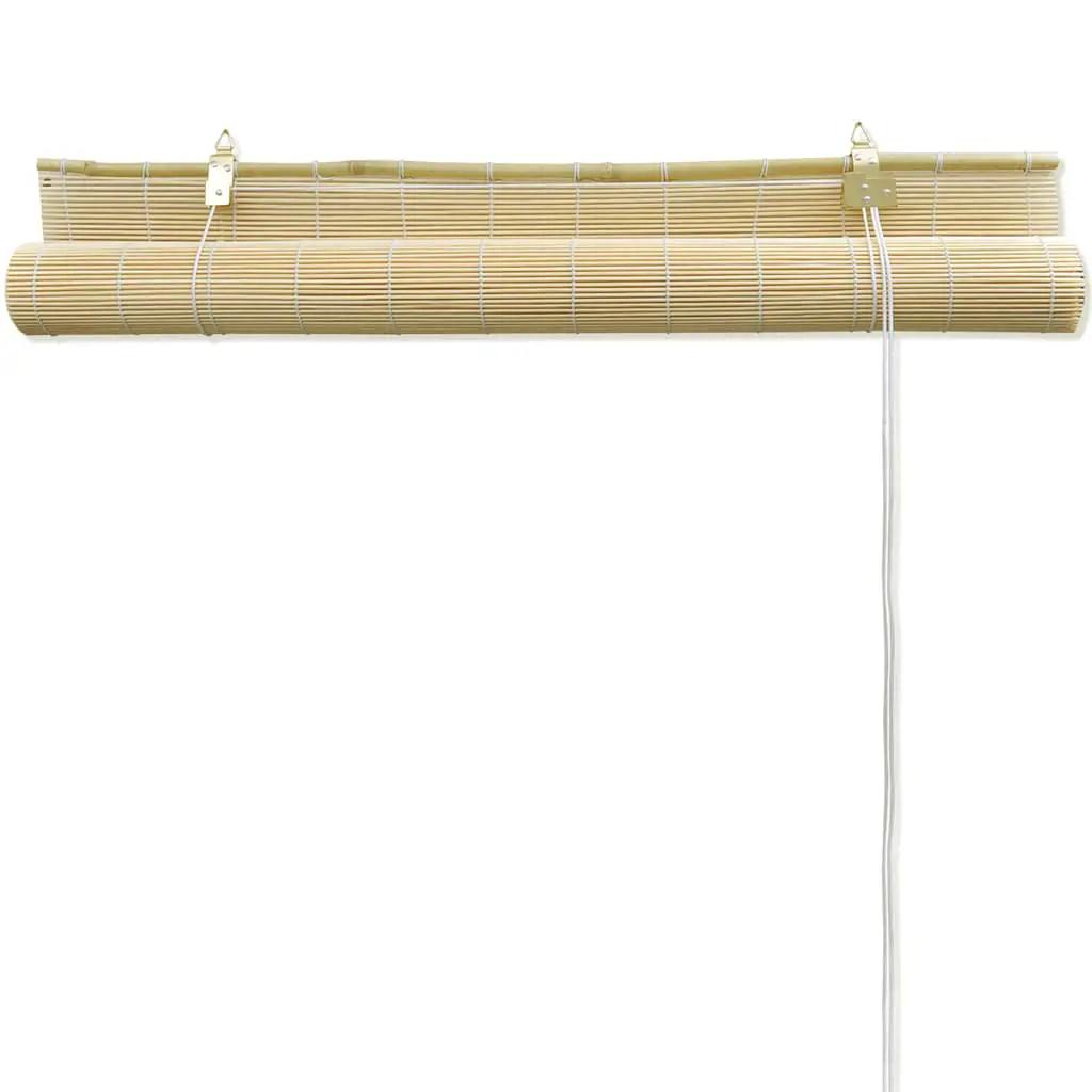 Rolgordijn 140x160 cm bamboe naturel (4)