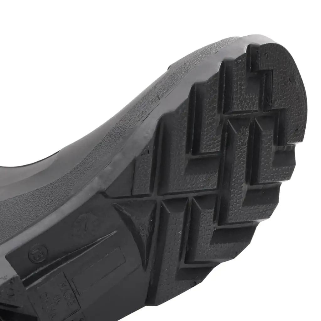 Regenlaarzen met verwijderbare sokken maat 39 PVC zwart (8)