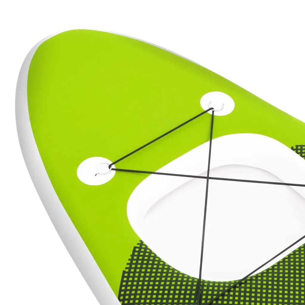 Stand Up Paddleboardset opblaasbaar 360x81x10 cm groen (7)