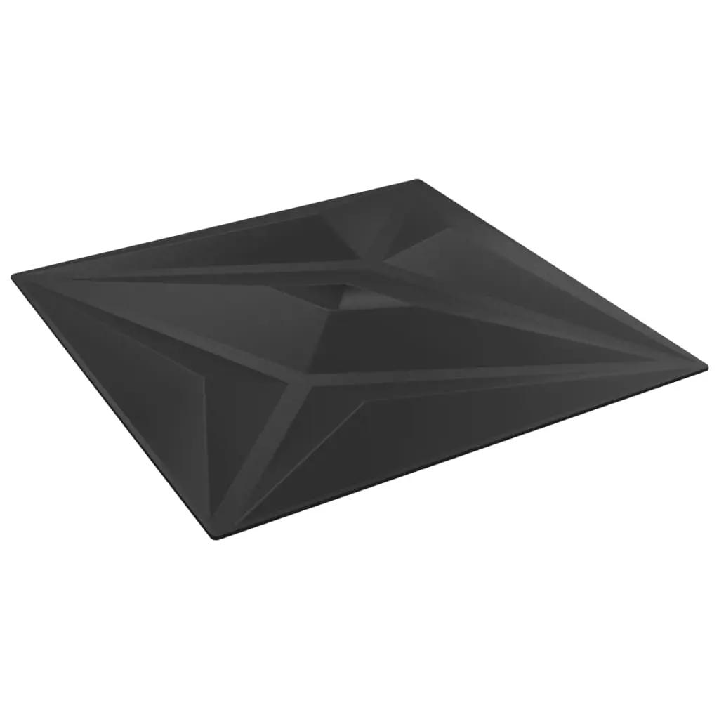 24 st Wandpanelen ster 6 m² 50x50 cm XPS zwart (4)