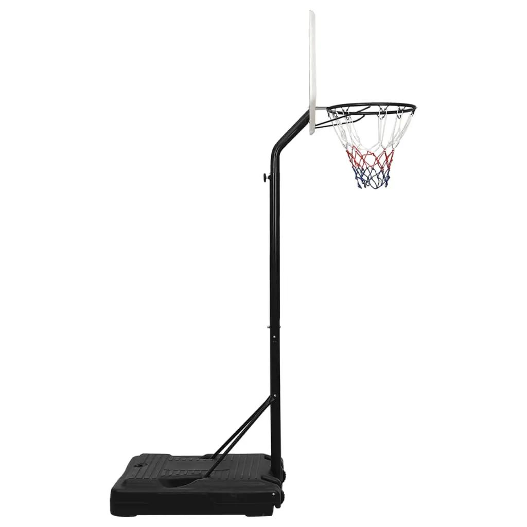 Basketbalstandaard 237-307 cm polyetheen wit (3)