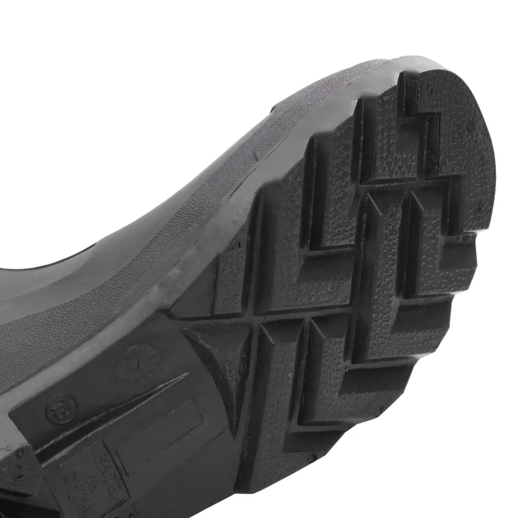 Regenlaarzen met verwijderbare sokken maat 40 PVC zwart (8)