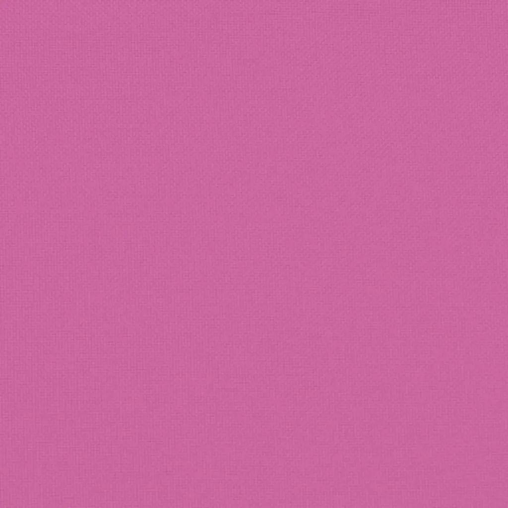 Zitkussen rond Ø 100x11 cm oxford stof roze (6)