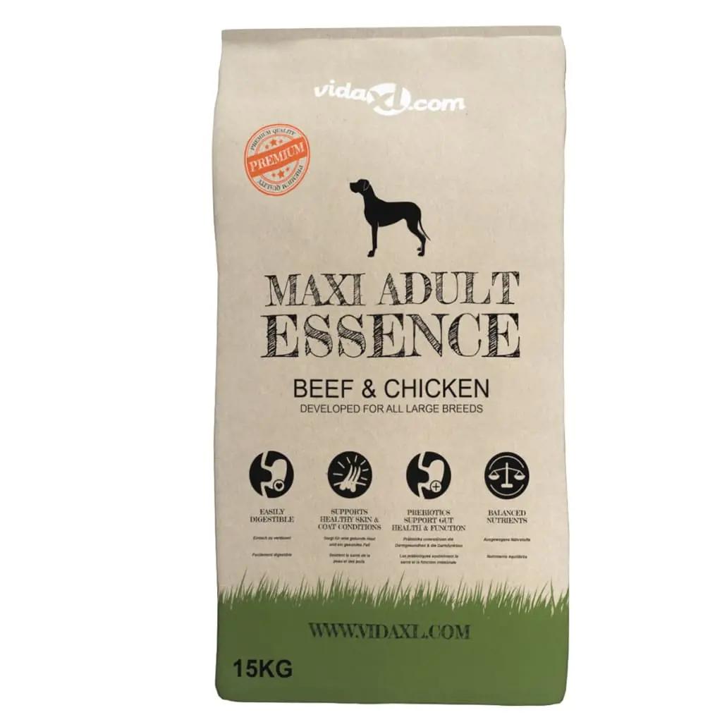 Premium hondenvoer Maxi Adult Essence Beef & Chicken 30 kg 2 st (2)