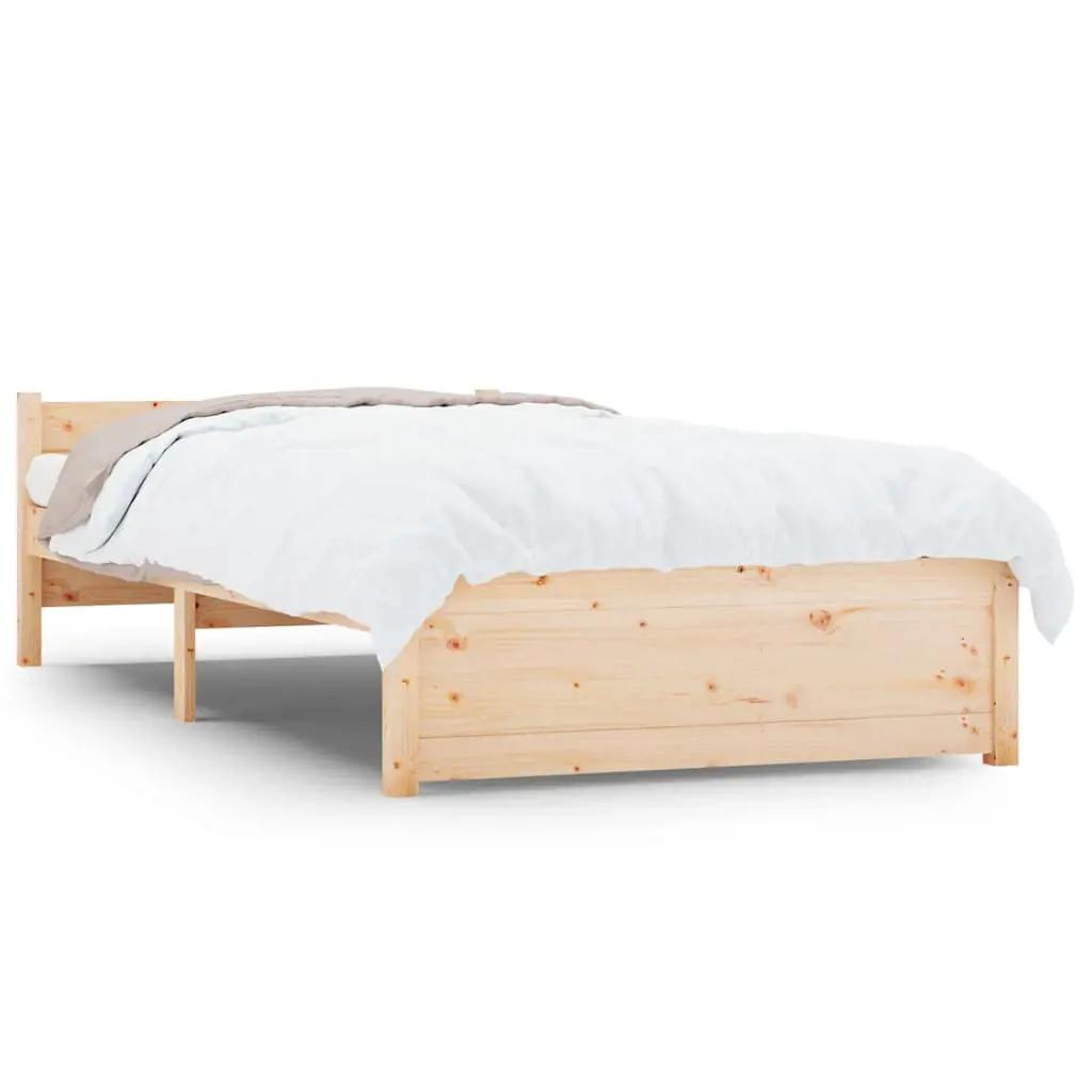Bedframe massief hout 75x190 cm 2FT6 Small Single (2)