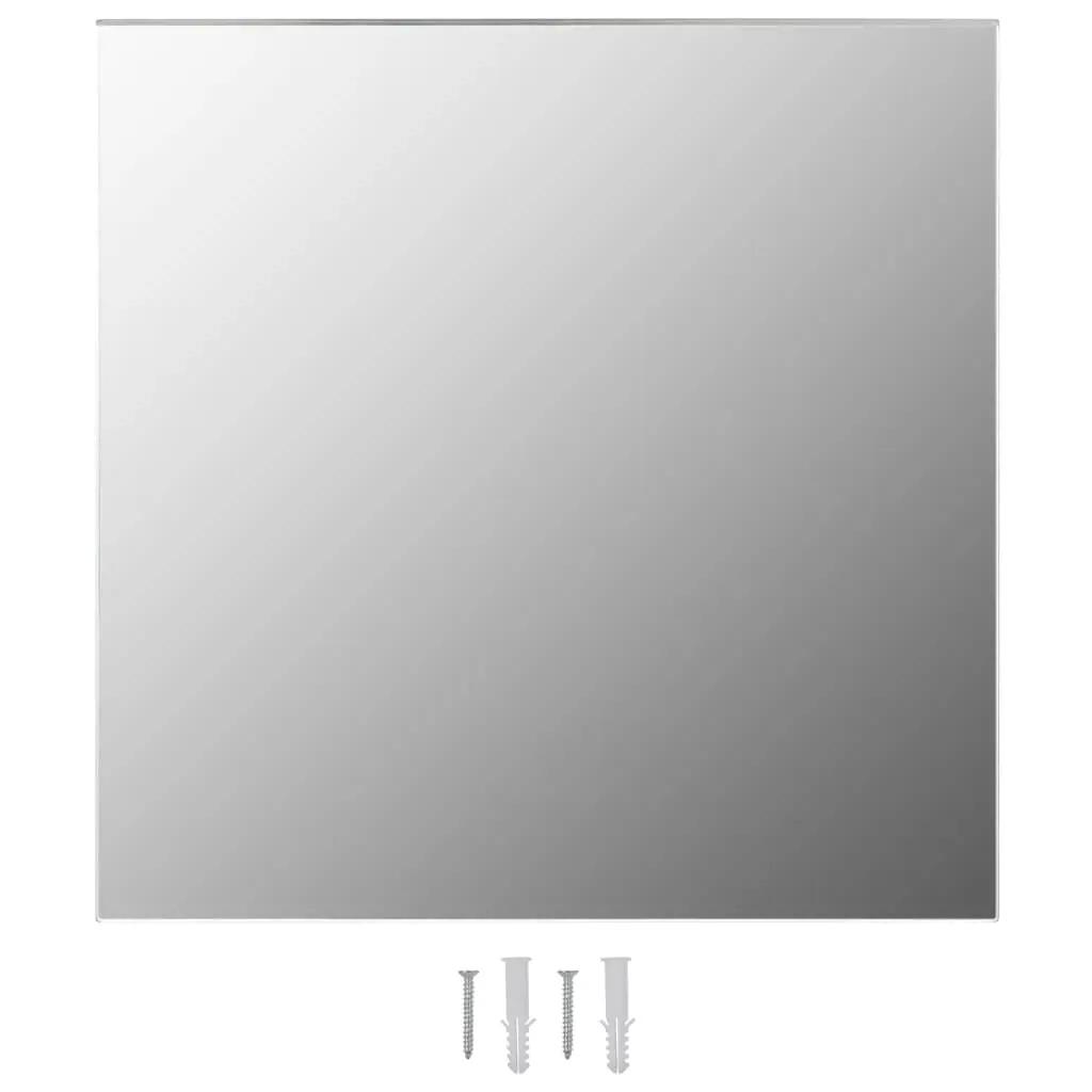 Wandspiegel vierkant 50x50 cm glas (2)