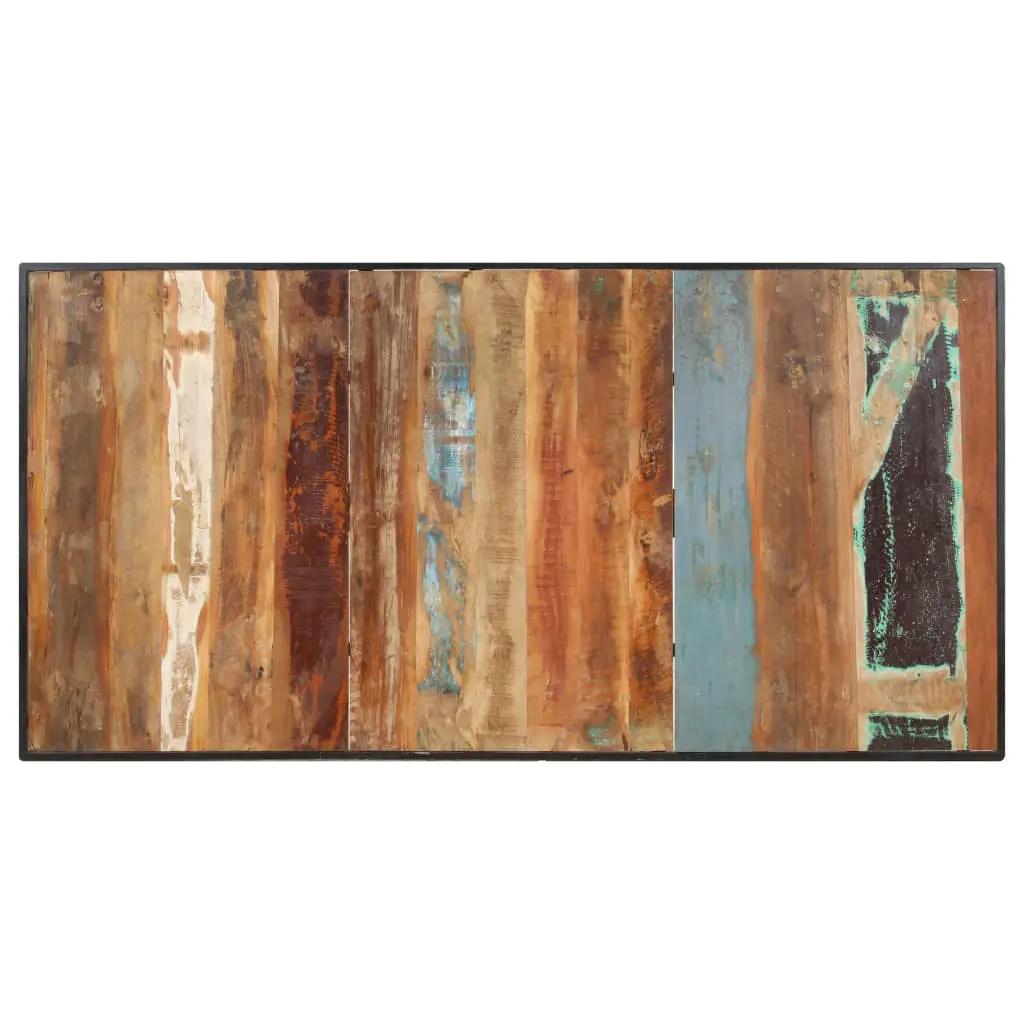 Eettafel 180 cm massief gerecycled hout (4)
