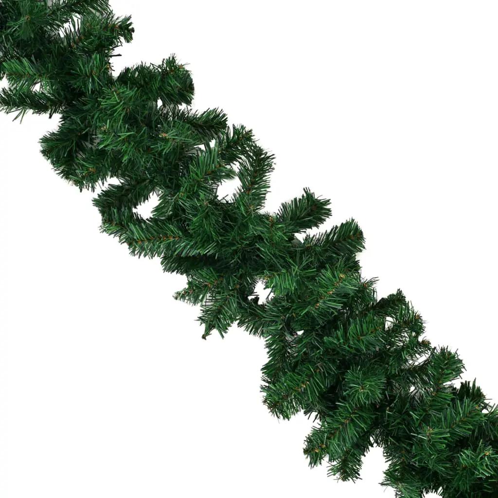 Kerstslingers 4 st 270 cm PVC groen (6)