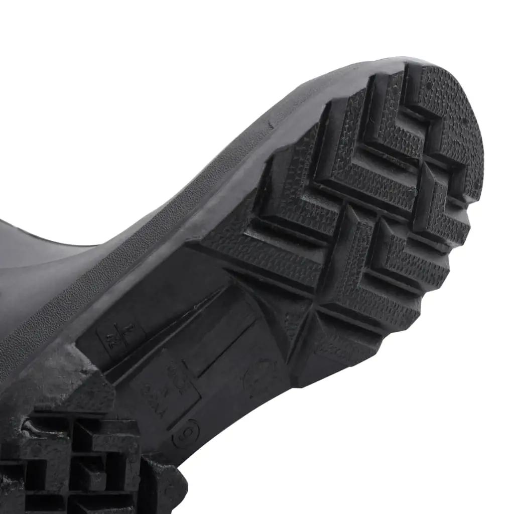 Regenlaarzen met verwijderbare sokken maat 42 PVC zwart (8)