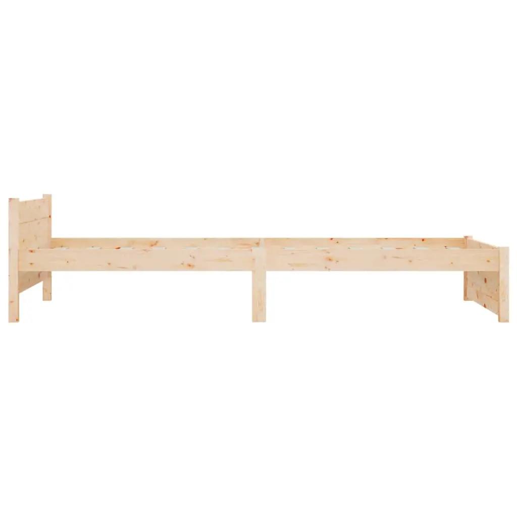 Bedframe massief hout 75x190 cm 2FT6 Small Single (6)