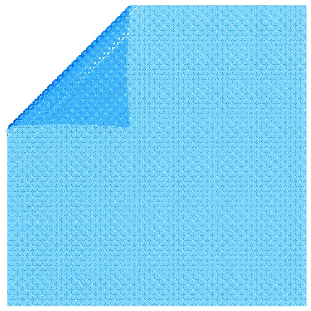 Zwembadzeil rechthoekig 300 x 200 cm PE blauw (2)