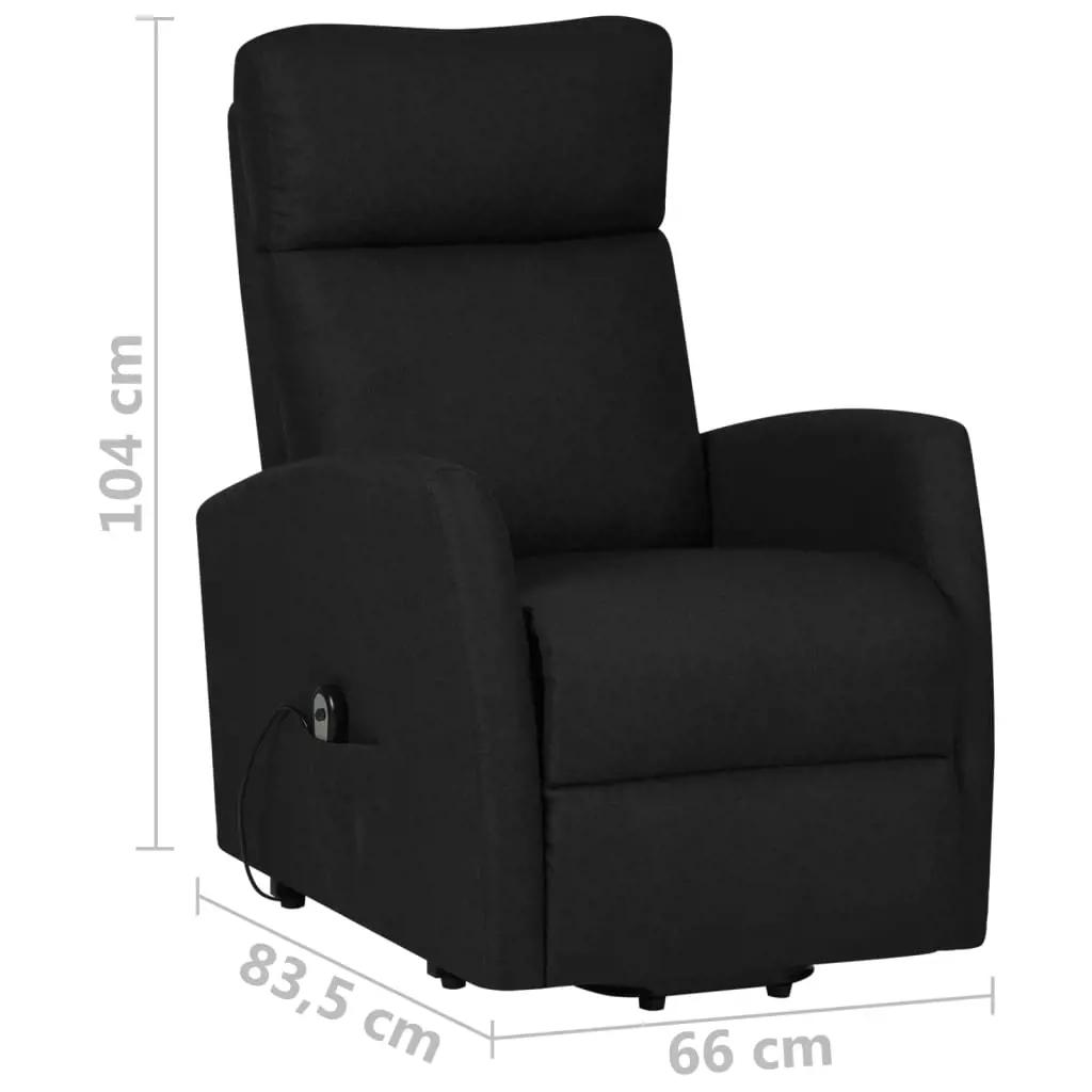 Sta-op-stoel stof zwart (9)