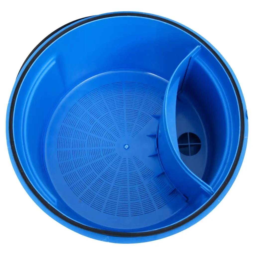 Zandfilterpomp 200 W 25 L 385x620x432 mm blauw en zwart (5)