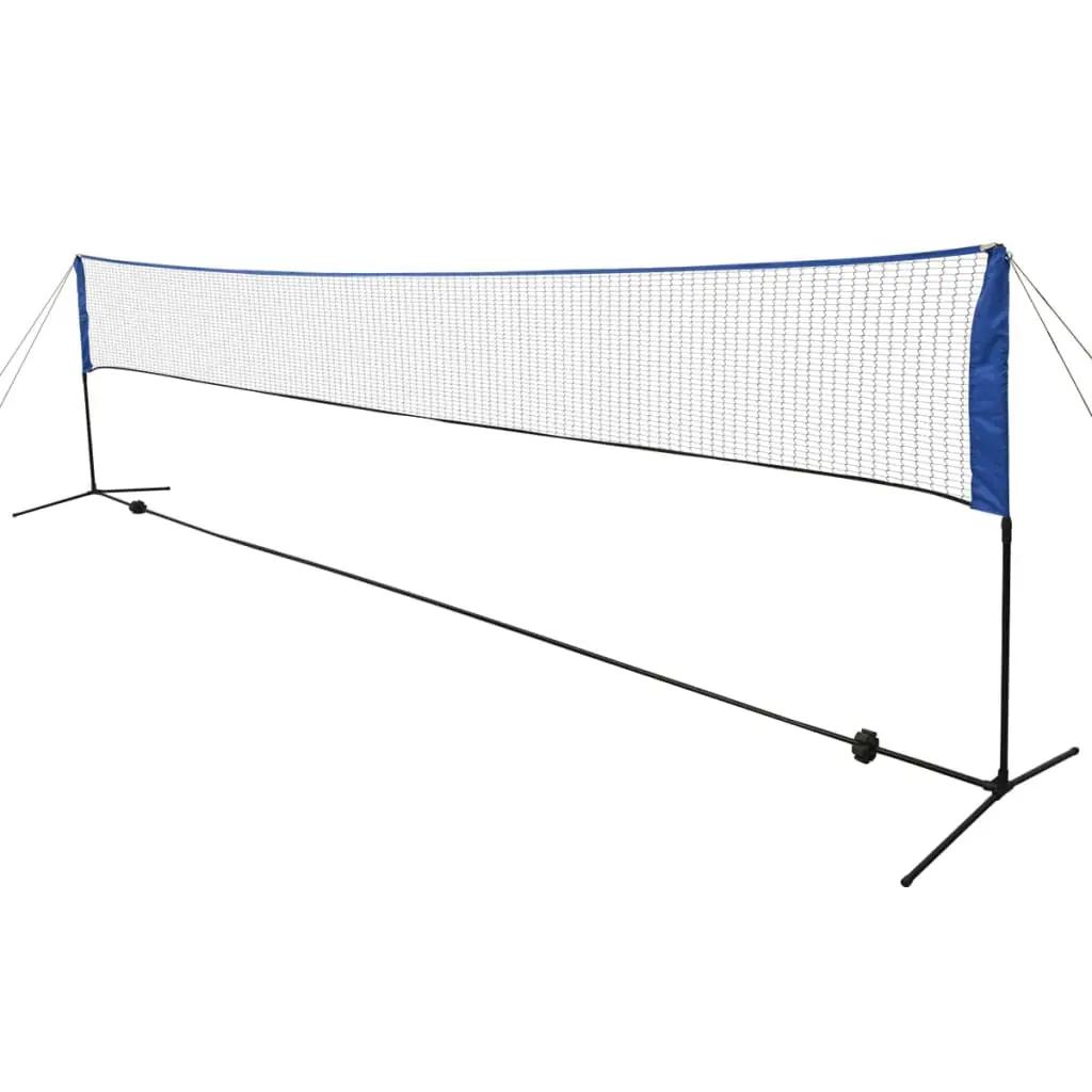 Badmintonnet met shuttles 600 x 155 cm (1)