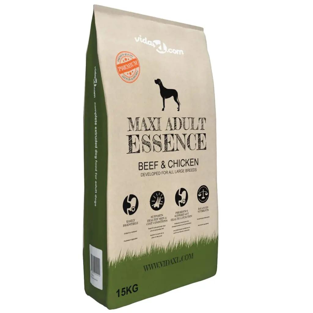 Premium hondenvoer Maxi Adult Essence Beef & Chicken 30 kg 2 st (3)