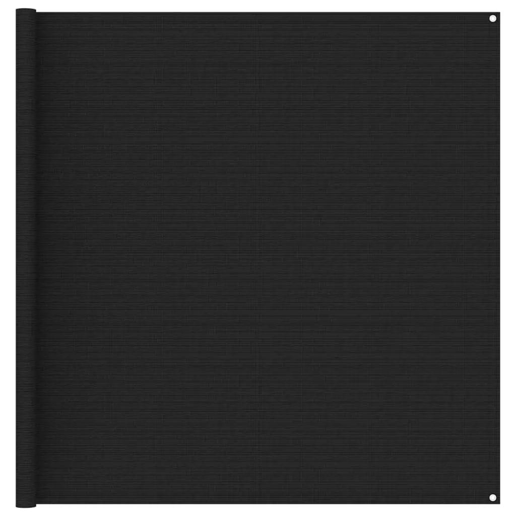 Tenttapijt 250x200 cm zwart