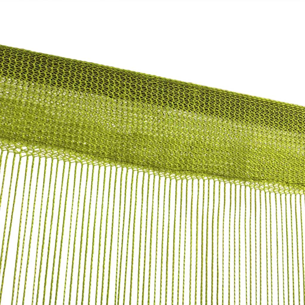 Draadgordijnen 140x250 cm groen 2 st (4)