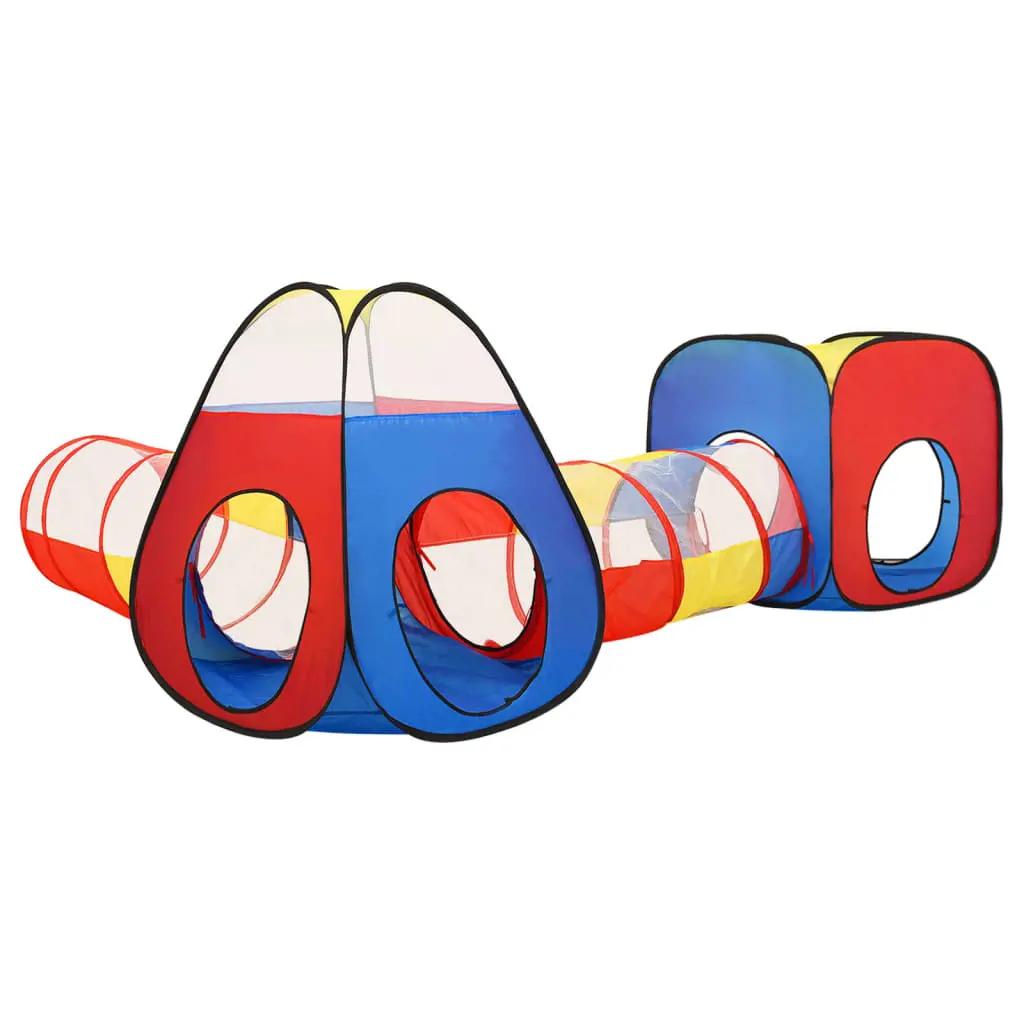 Kinderspeeltent met 250 ballen 190x264x90 cm meerkleurig (6)