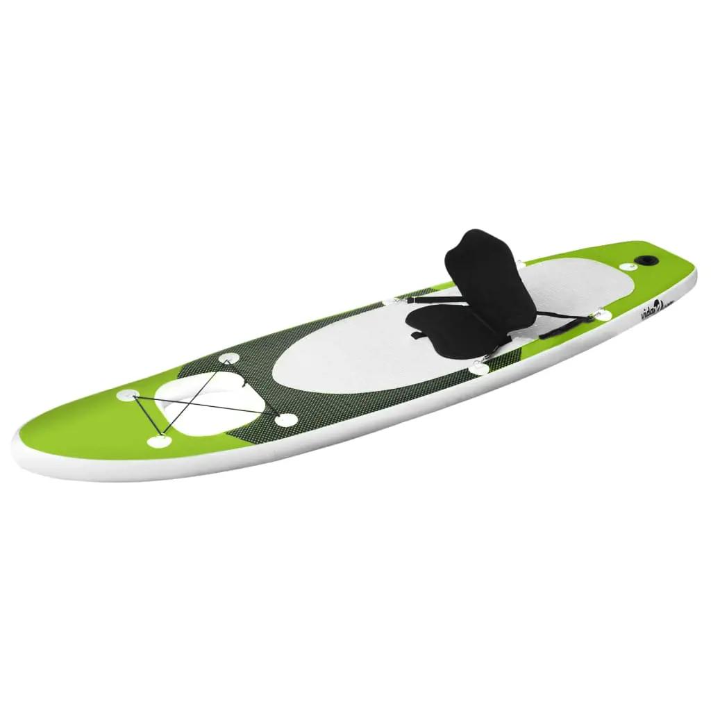 Stand Up Paddleboardset opblaasbaar 330x76x10 cm groen (2)