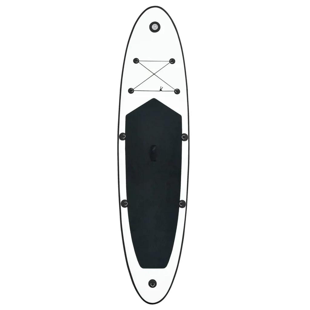 Stand Up Paddleboardset opblaasbaar zwart en wit (3)