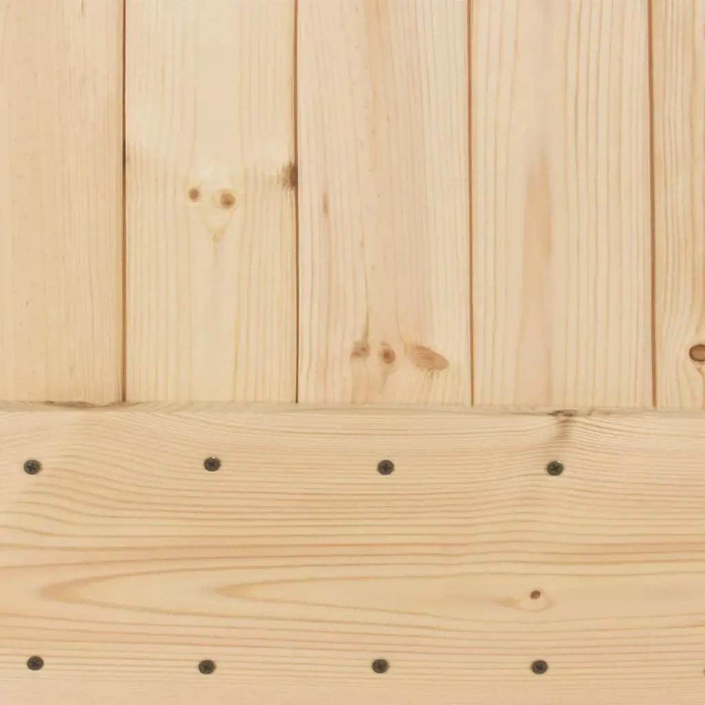 Schuifdeur met beslag 100x210 cm massief grenenhout (7)