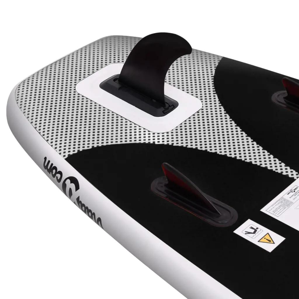 Stand Up Paddleboardset opblaasbaar 330x76x10 cm zwart (6)