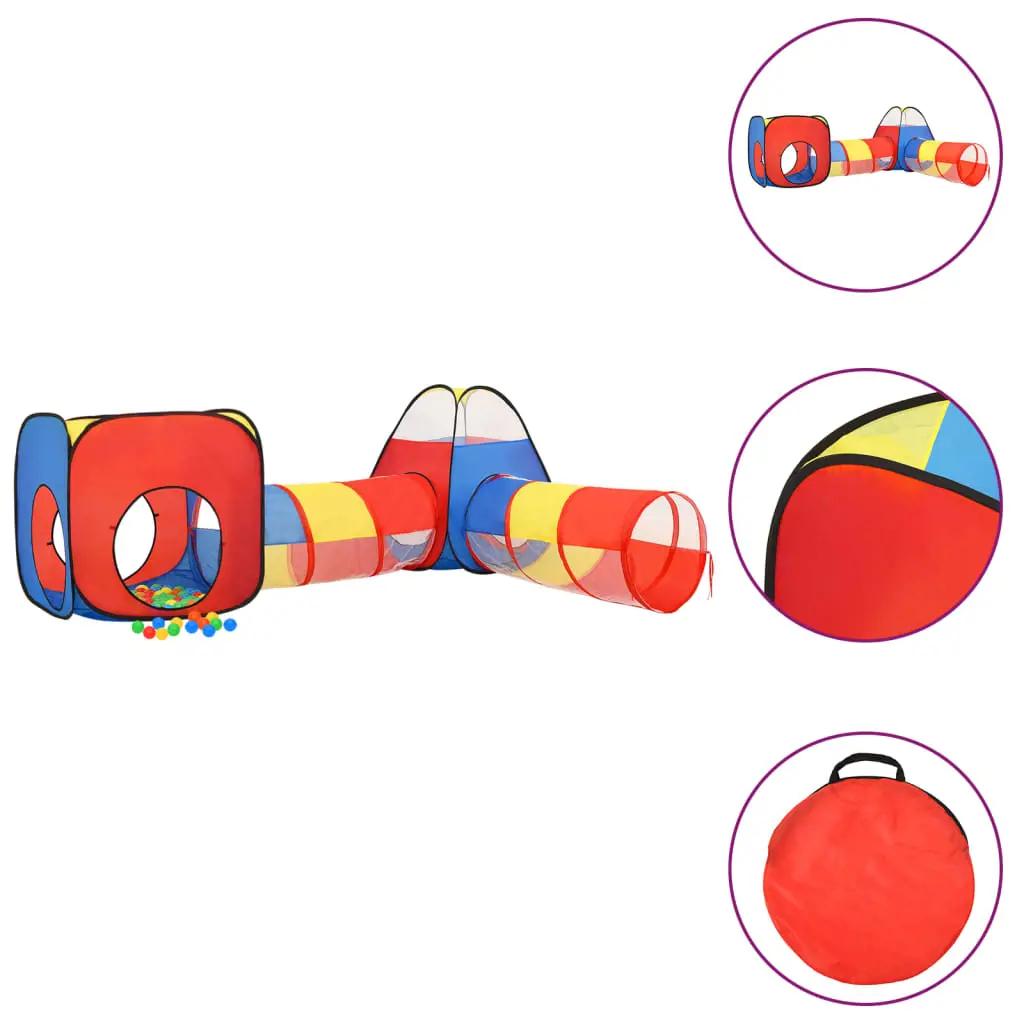 Kinderspeeltent met 250 ballen 190x264x90 cm meerkleurig (1)