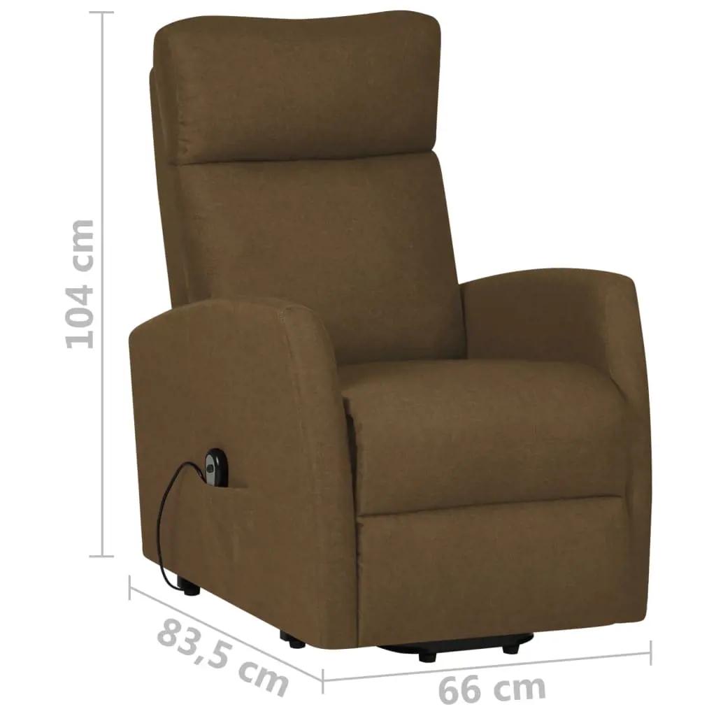 Sta-op-stoel stof bruin (9)