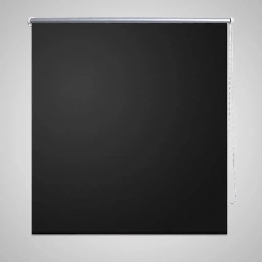 Rolgordijn verduisterend 120 x 175 cm zwart (1)