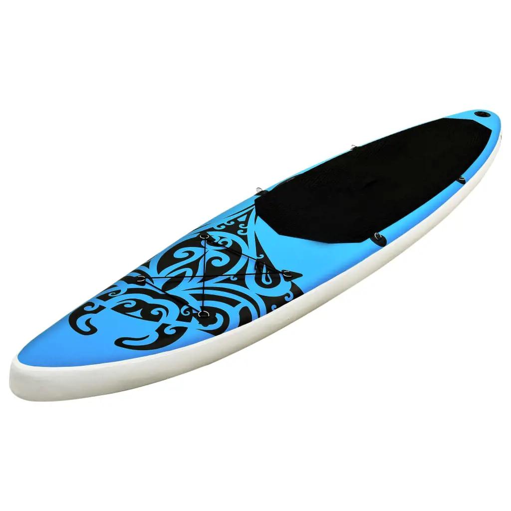 Stand Up Paddleboardset opblaasbaar 366x76x15 cm blauw (2)