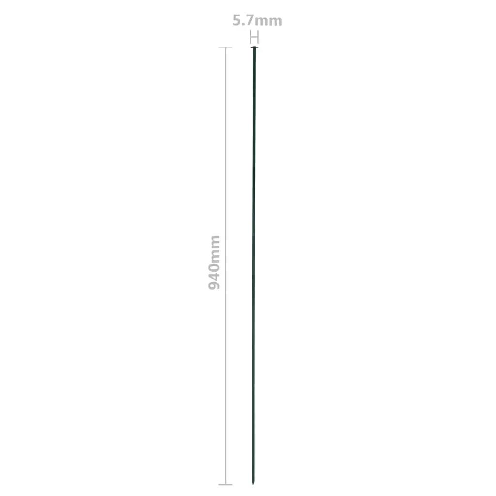 Schuttingset 77,5x64 cm groen (8)