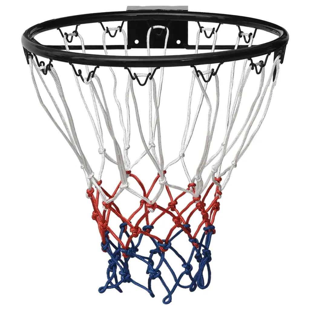 Basketbalring 39 cm staal zwart (2)