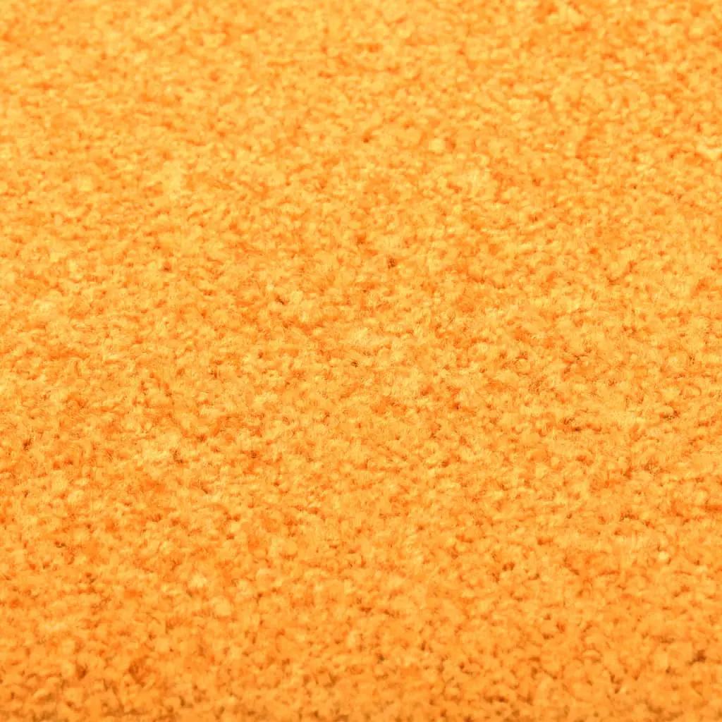 Deurmat wasbaar 60x90 cm oranje (4)