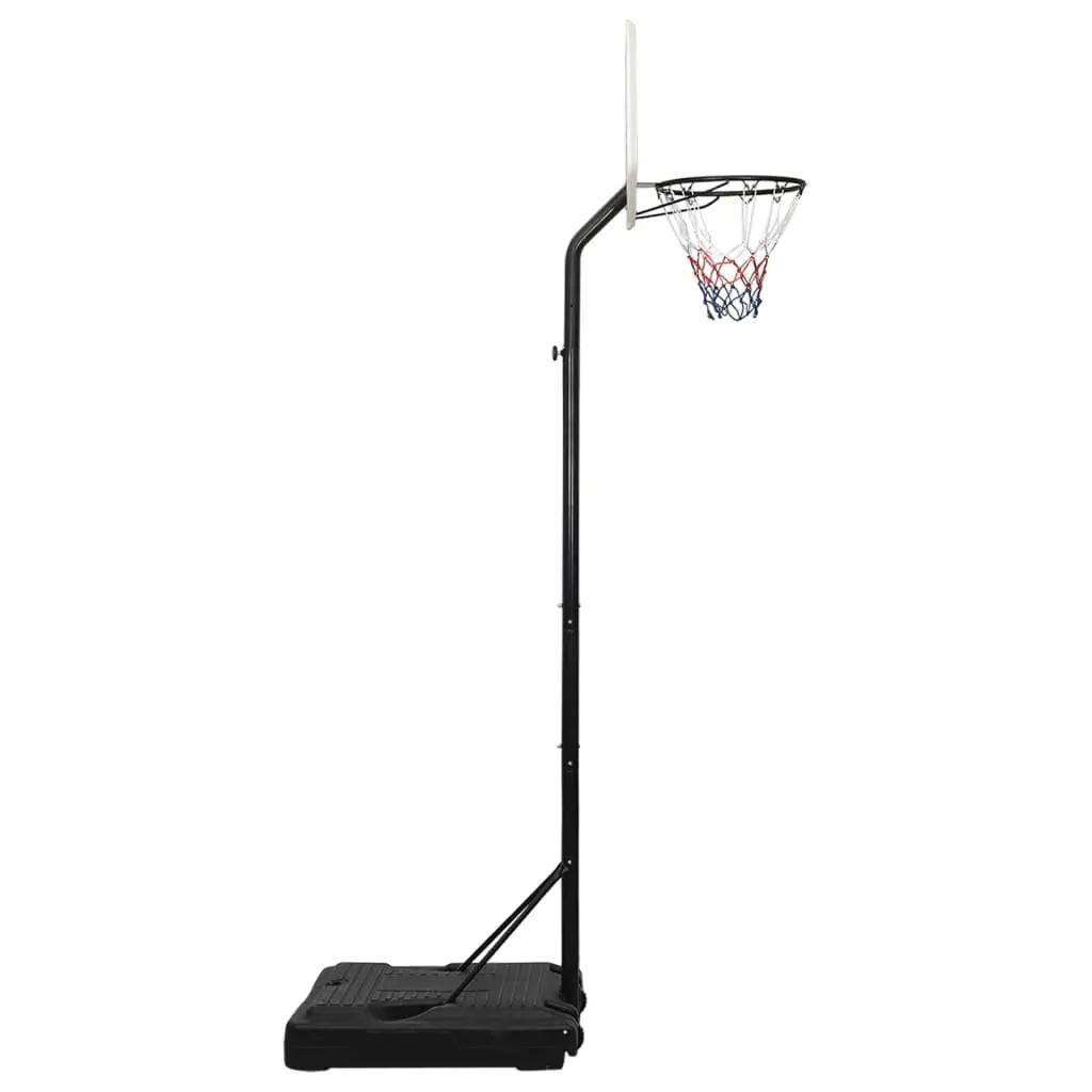 Basketbalstandaard 282-352 cm polyethyleen wit (3)