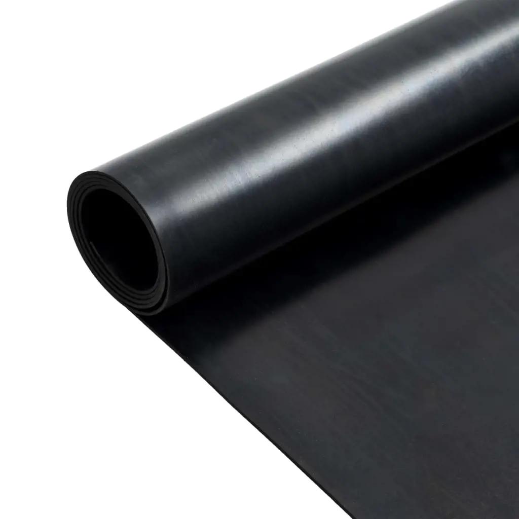 Vloermat anti-slip 2 mm glad 1,2x2 m rubber (2)