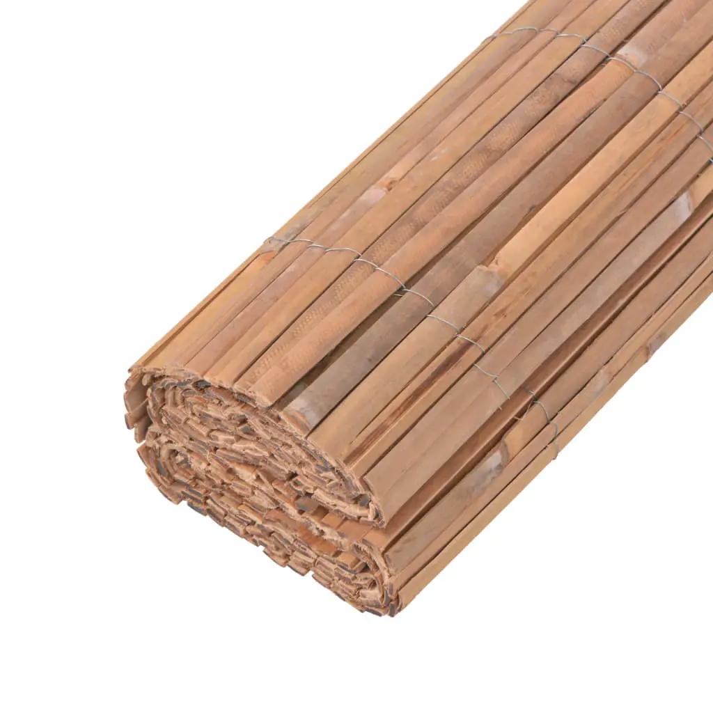 Scherm 100x400 cm bamboe (6)